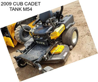 2009 CUB CADET TANK M54