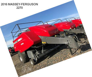 2016 MASSEY-FERGUSON 2270