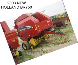 2003 NEW HOLLAND BR750