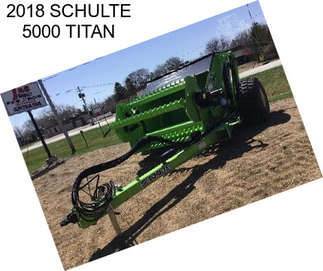 2018 SCHULTE 5000 TITAN