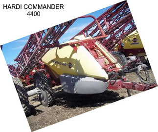 HARDI COMMANDER 4400