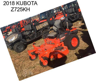 2018 KUBOTA Z725KH