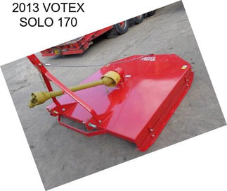 2013 VOTEX SOLO 170