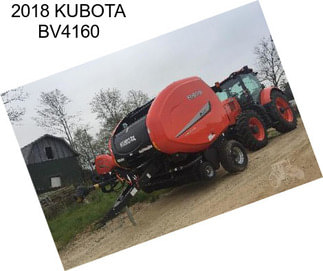 2018 KUBOTA BV4160