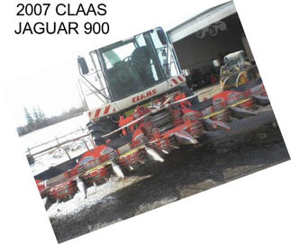 2007 CLAAS JAGUAR 900