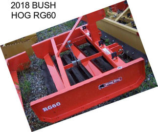 2018 BUSH HOG RG60