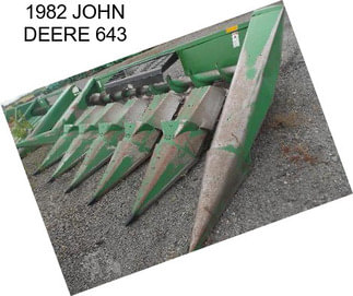 1982 JOHN DEERE 643