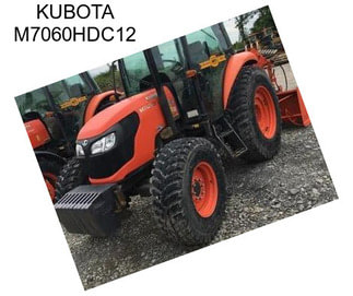 KUBOTA M7060HDC12