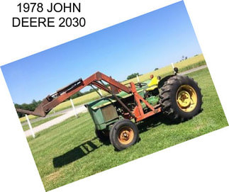 1978 JOHN DEERE 2030