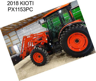 2018 KIOTI PX1153PC