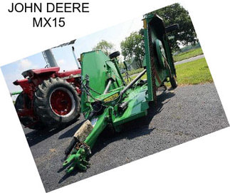 JOHN DEERE MX15