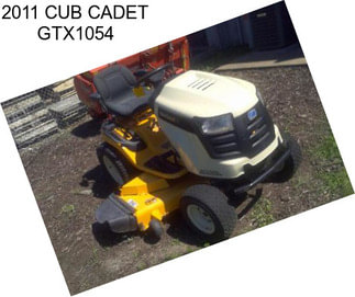 2011 CUB CADET GTX1054