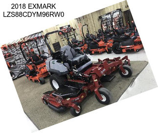 2018 EXMARK LZS88CDYM96RW0