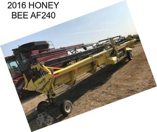 2016 HONEY BEE AF240