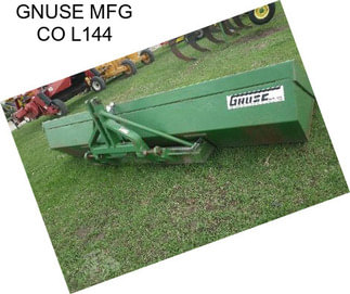 GNUSE MFG CO L144