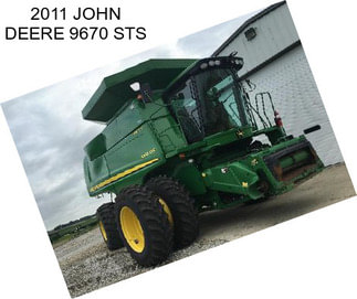 2011 JOHN DEERE 9670 STS