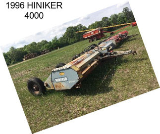 1996 HINIKER 4000