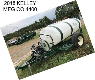 2018 KELLEY MFG CO 4400