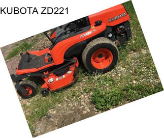 KUBOTA ZD221