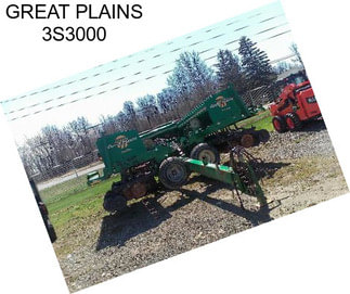 GREAT PLAINS 3S3000