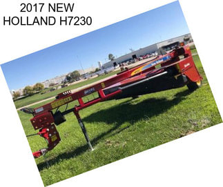 2017 NEW HOLLAND H7230