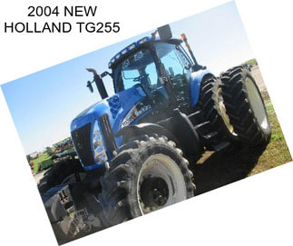 2004 NEW HOLLAND TG255