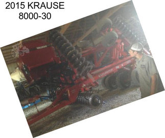 2015 KRAUSE 8000-30