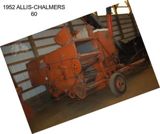 1952 ALLIS-CHALMERS 60