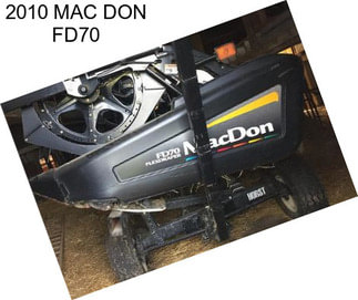 2010 MAC DON FD70