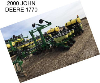 2000 JOHN DEERE 1770