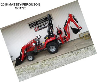 2016 MASSEY-FERGUSON GC1720