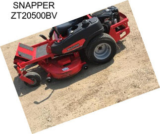 SNAPPER ZT20500BV