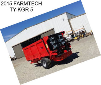 2015 FARMTECH TY-KGR 5