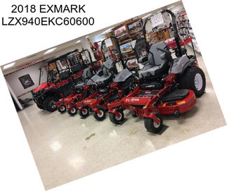 2018 EXMARK LZX940EKC60600