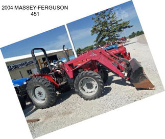 2004 MASSEY-FERGUSON 451