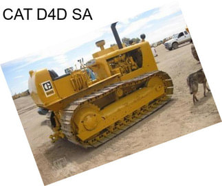 CAT D4D SA