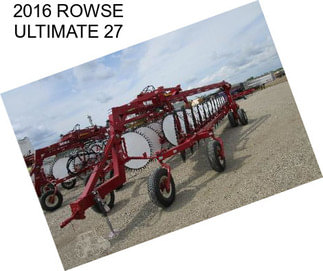 2016 ROWSE ULTIMATE 27