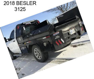 2018 BESLER 3125