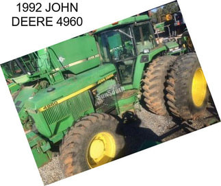 1992 JOHN DEERE 4960