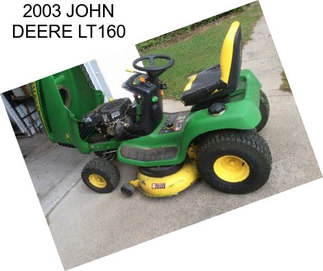 2003 JOHN DEERE LT160