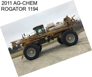 2011 AG-CHEM ROGATOR 1194