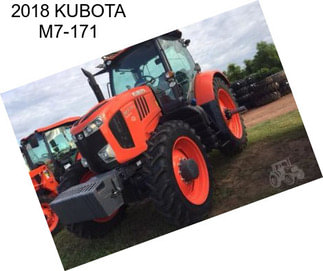 2018 KUBOTA M7-171