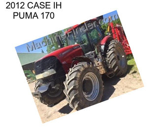 2012 CASE IH PUMA 170