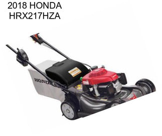 2018 HONDA HRX217HZA