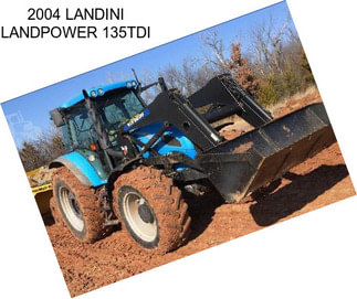 2004 LANDINI LANDPOWER 135TDI