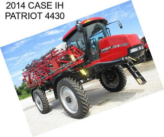 2014 CASE IH PATRIOT 4430