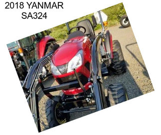 2018 YANMAR SA324