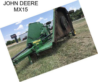 JOHN DEERE MX15