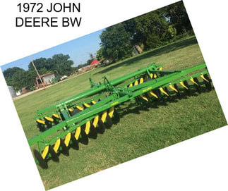 1972 JOHN DEERE BW