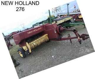 NEW HOLLAND 276